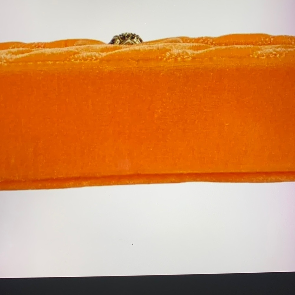 KURT GEIGER LONDON MINI KENSINGTON VELVET CROSSBODY BAG - Picture 7 of 7
